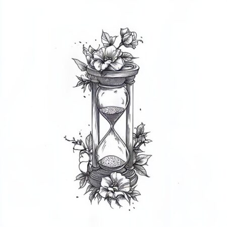 hourglass tattoo ideas