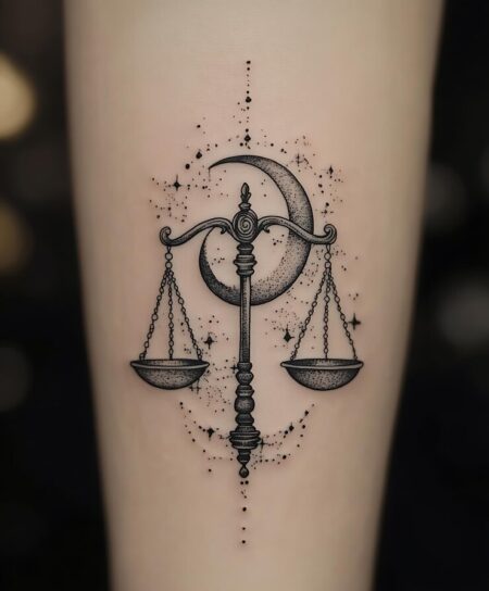 Libra Tattoos Male